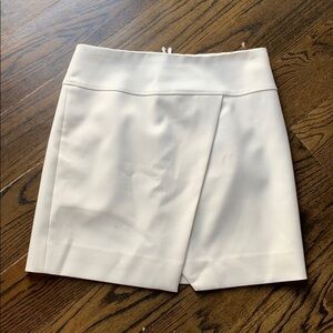 J crew  winter white lined skirt